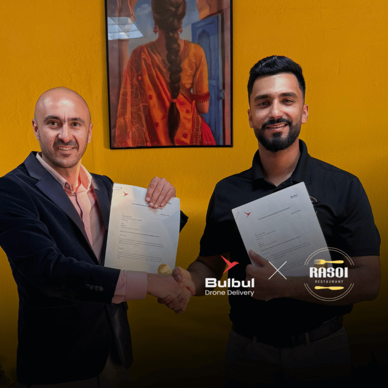 Bulbul Signs MOU with Rasoi Indian Restaurant to Pilot Drone-Based Food ...